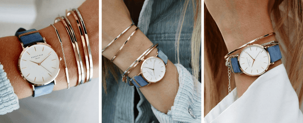 Rosefield présente sa nouvelle montre femme Airy Blue en édition limitée