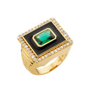 Bague MYA BAY Green Stone Tanya BA-322.G