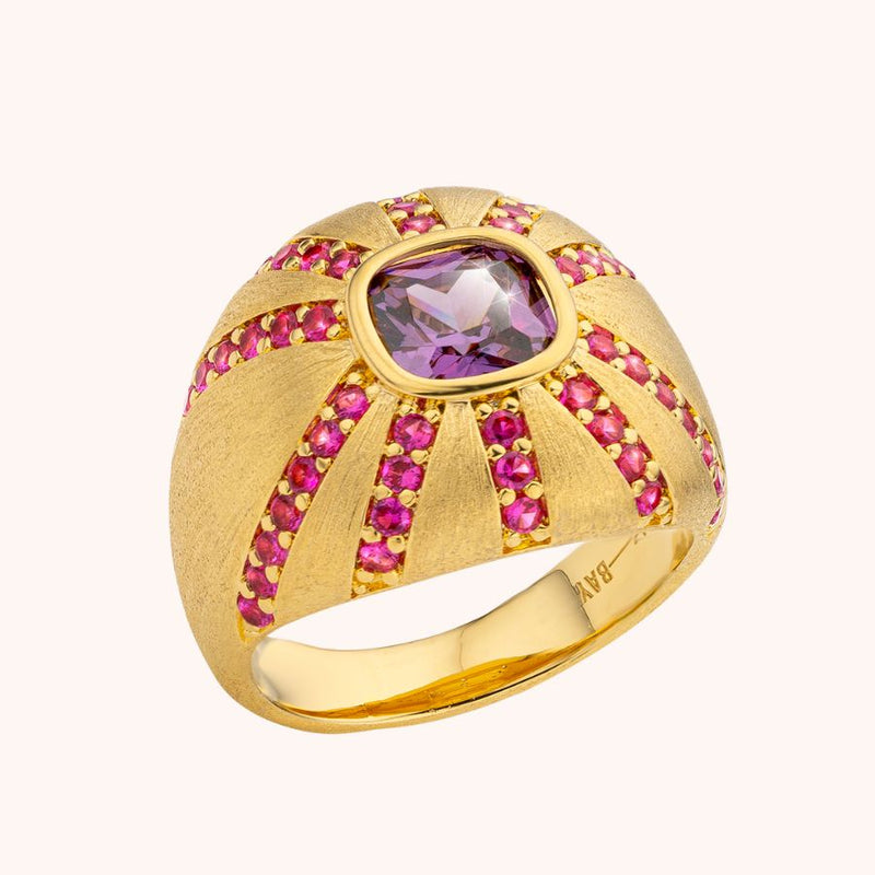 Bague MYA BAY Purple California  BA-340.G