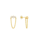 Boucles d'oreilles MYA BAY Trilogy Chain BO-289.G