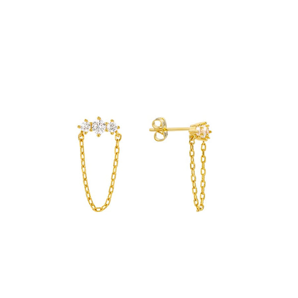 Boucles d'oreilles MYA BAY Trilogy Chain BO-289.G