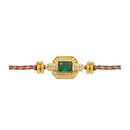 Bracelet MYA BAY Green Shiny Art Deco BR-362.G