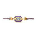 Bracelet MYA BAY Purple Art Deco BR-367.G