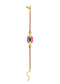 Bracelet MYA BAY Fuchsia Art Deco BR-368.G