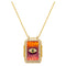 Collier MYA BAY Pink Rainbow Eye Boheme CO-277.G