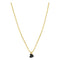 Collier MYA BAY Black Crystal Heart CO-294.G