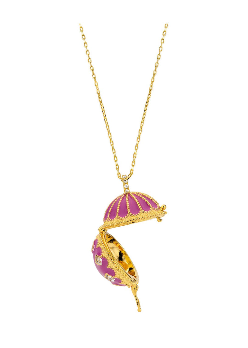 Collier MYA BAY Fuchsia Protection CO-344.G