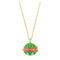 Collier MYA BAY Green Fuchsia Protection CO-345.G