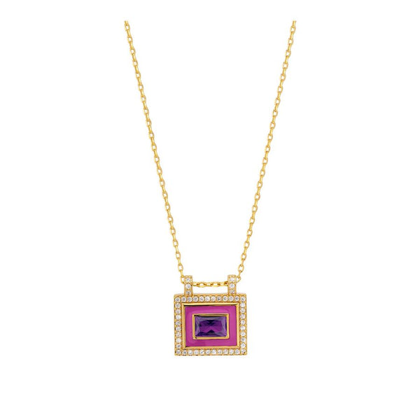 Collier MYA BAY Fuchsia El Paso CO-350.G