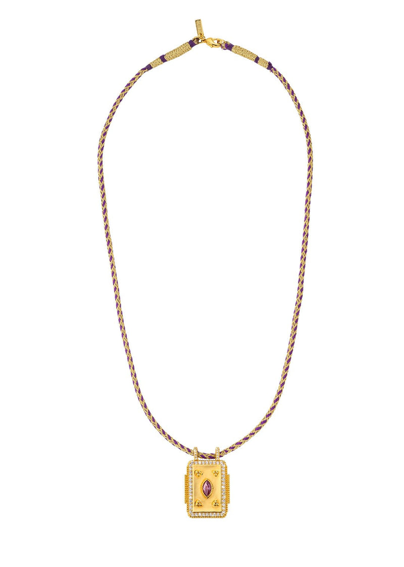 Collier MYA BAY Mystic Purple Twice Boheme CO-353.G