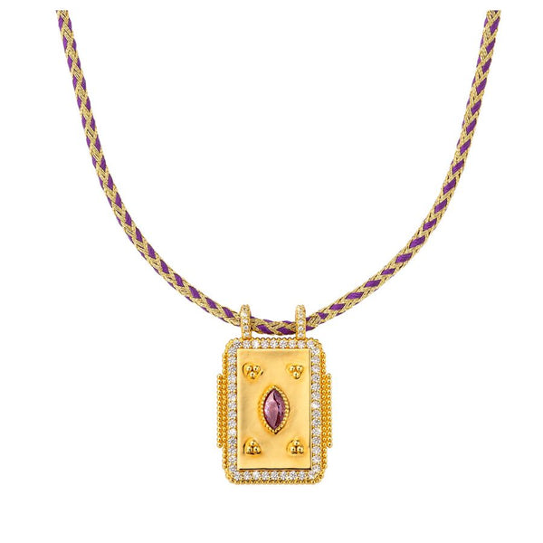 Collier MYA BAY Mystic Purple Twice Boheme CO-353.G