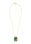 Collier MYA BAY Green Rainbow Boheme CO-358.G