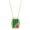 Collier MYA BAY Green Rainbow Boheme CO-358.G