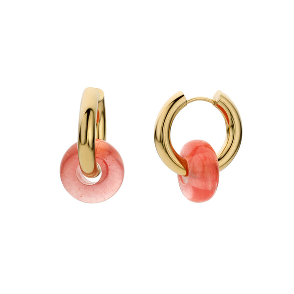 Boucles D'oreilles MYA BAY Pink Donut BO-168.G - PRECIOVS