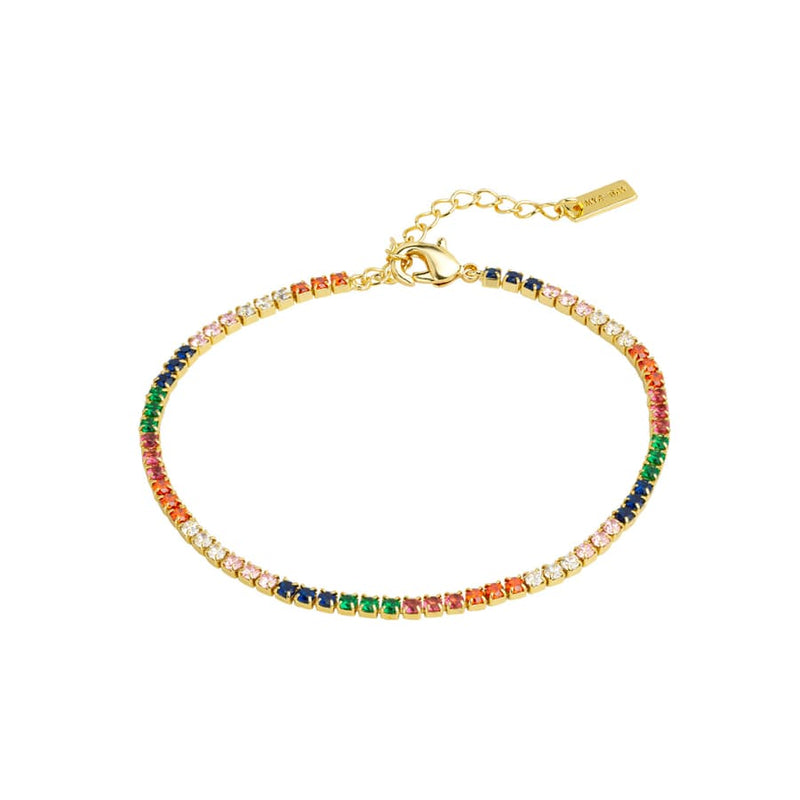 Bracelet MYA BAY Sweet Rainbow Tennis  BR-303.G - PRECIOVS