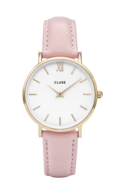 Montre Cluse Minuit Gold White CL30020 - PRECIOVS