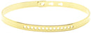 Bracelet Jonc MYA BAY Symbold Jonc ligne perforée JC-33.G - PRECIOVS