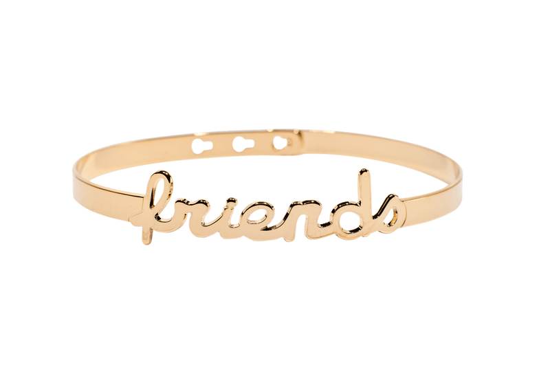 Bracelet Jonc MYA BAY My Words Friends Script JC-63.G - PRECIOVS