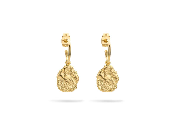 Boucles d'oreilles MYA BAY Pépite d'or BO-93.G - PRECIOVS