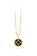 Collier MYA BAY Esquisse noire CO-100.G - PRECIOVS